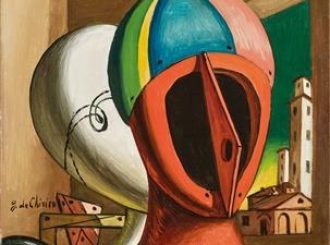 Oreste e Pilade, 1966, Giorgio de Chirico