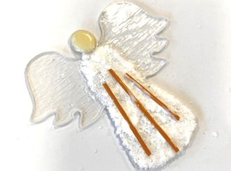 Fused Glass Angel