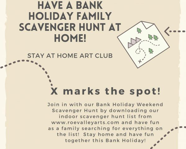Bank Holiday Weekend Stay Home Scavenger Hunt!