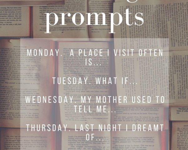 Week 6 - Writing Prompts