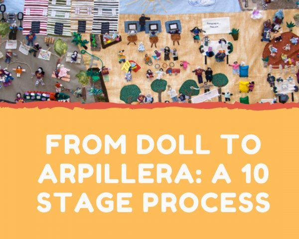 From doll to Arpillera: A 10 stage process